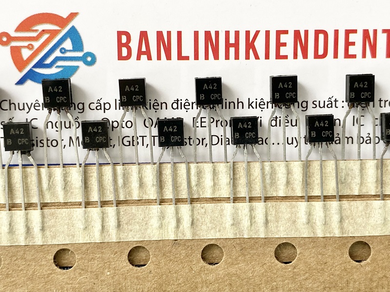 [Combo 10 chiếc] A42 MPSA42 Transistor NPN 0.5A 300V TO-92 hàng chính hãng