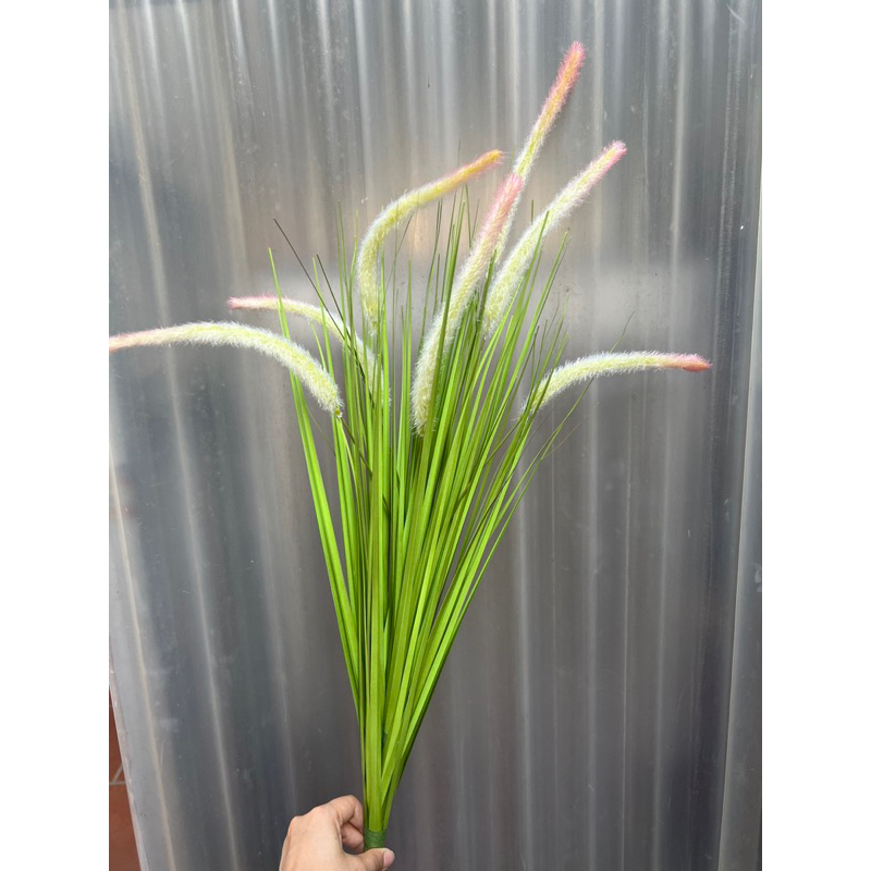 hoa trang trí,bông lau chồn 7 nhánh cao cấp