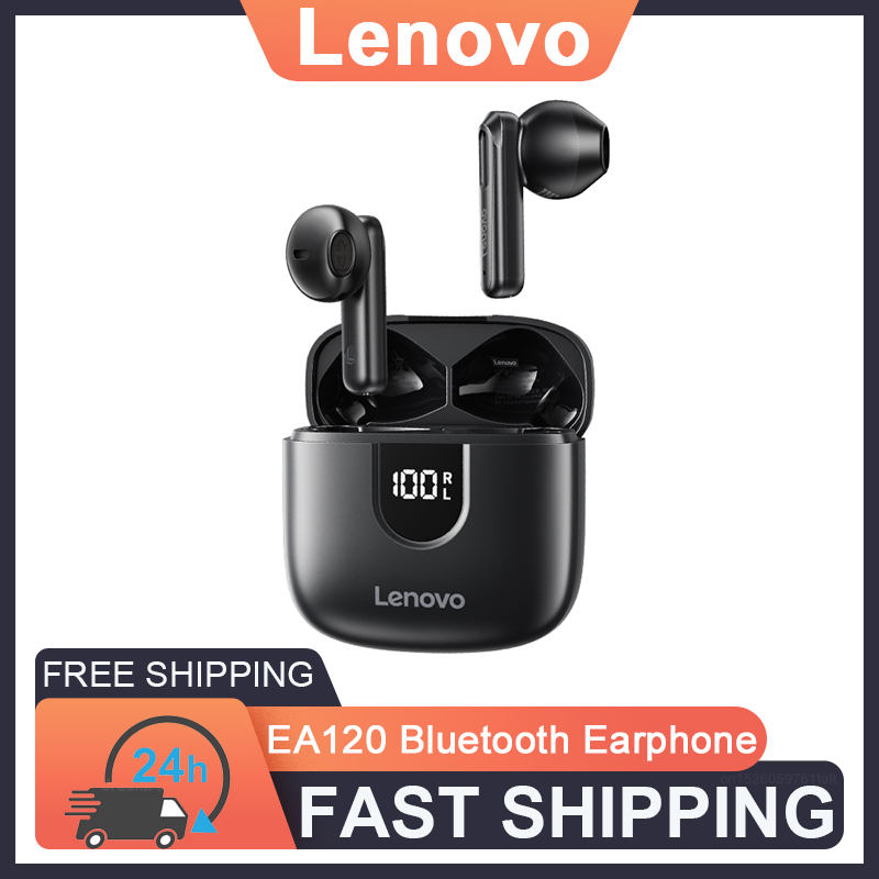 Lenovo thinkplus ea120 bán trong tai bluetooth 5.4 Tai nghe HD kép micrô gọi thoại tai nghe Hifi Stereo giảm tiếng ồn Bộ tai nghe chơi game
