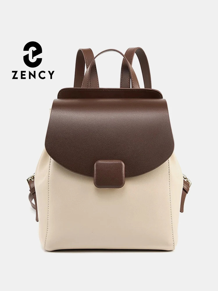 nữ nhỏ ba lô chia da Preppy phong cách cô gái túi thời trang túi du lịch đa túi ba lô trường