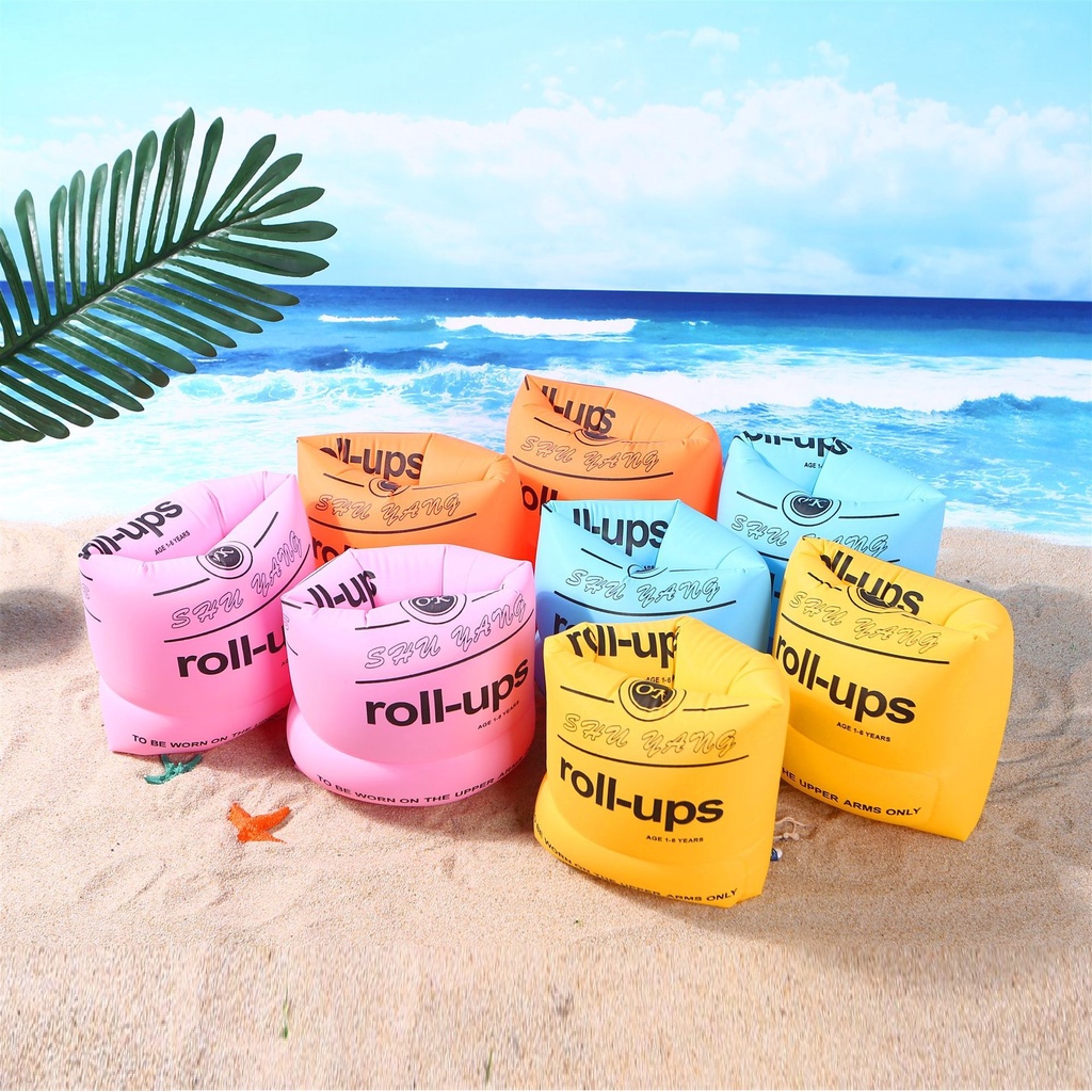 Set 2 Phao Tay Tập Bơi Cho Bé 1-6 Tuổi Roll-Ups