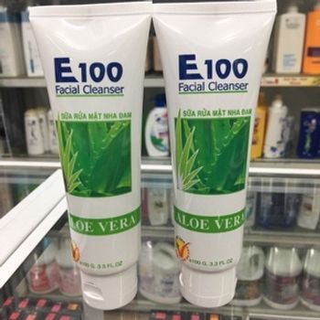 Sữa Rửa Mặt Dưỡng Ẩm E100 Tinh Chất Nha Đam 100G