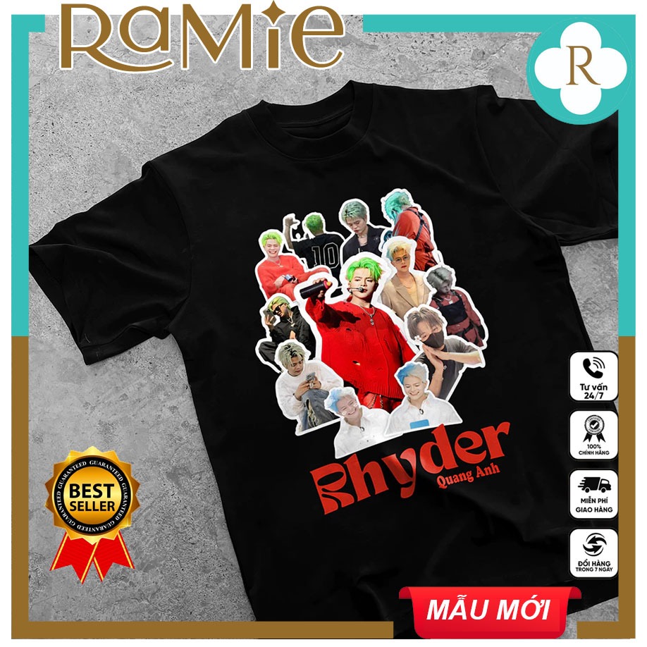 Áo thun anh trai say hi rhyder quang anh - quang hùng masterd - negav Rose | Ramiestore3