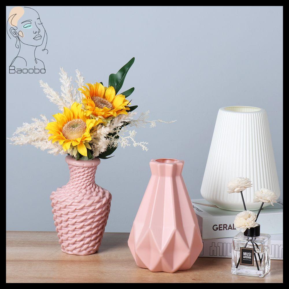 BAOOBO Gia dụng  Giả gốm   Phòng khách  Bình hoa   Trang trí nhà cửa   Cắm hoa   Chậu hoa