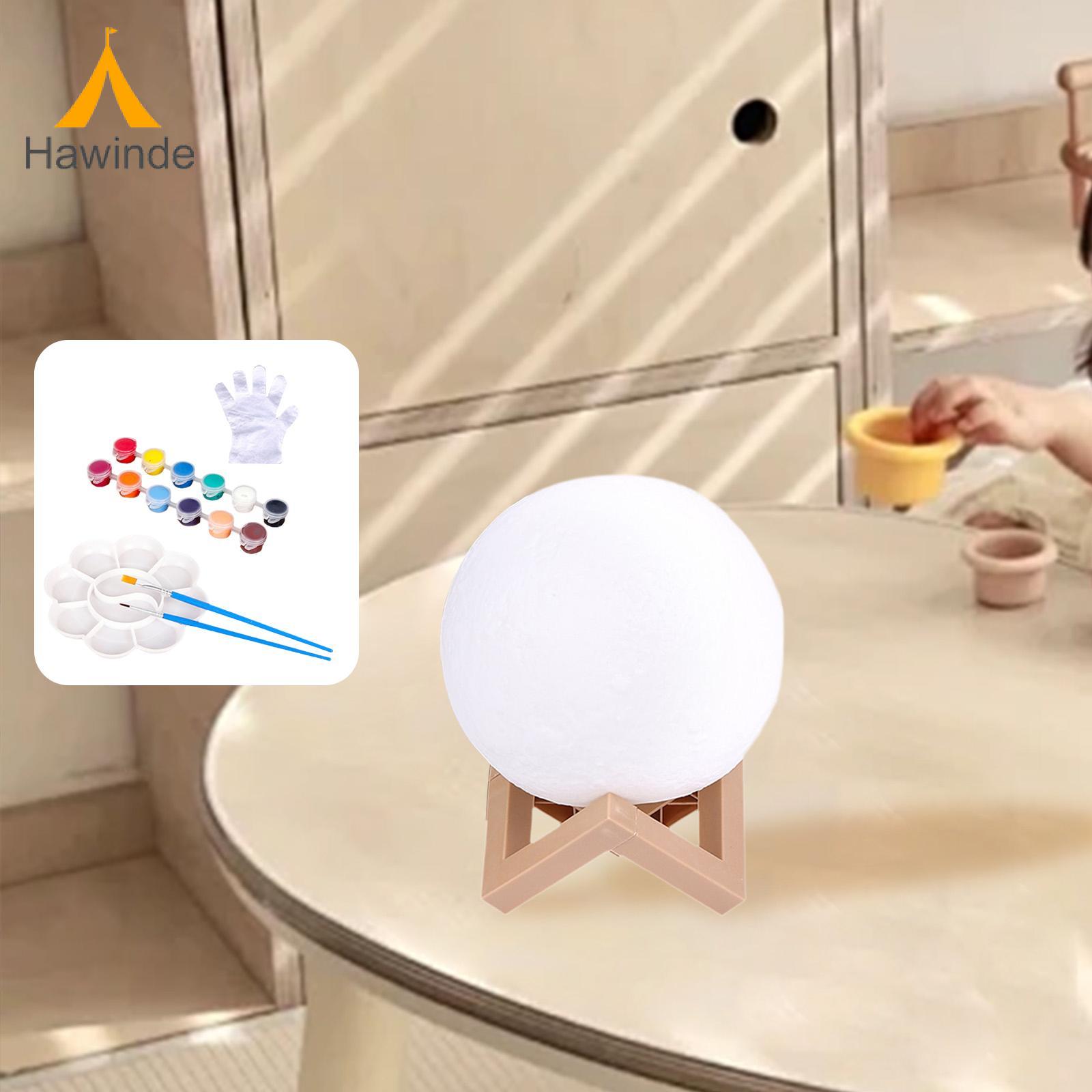 Hawwinde không gian đèn ban đêm trẻ em paining họa cụ với sắc tố hiển thị trang trí hiện đại cho lứa tuổi 8-12 trẻ em trang trí nội thất Quà Tặng
