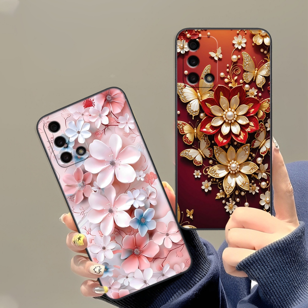 Ốp lưng cho Oppo A74 (4G) / A95/ K9 in họa tiết hoa xinh,sang trọng