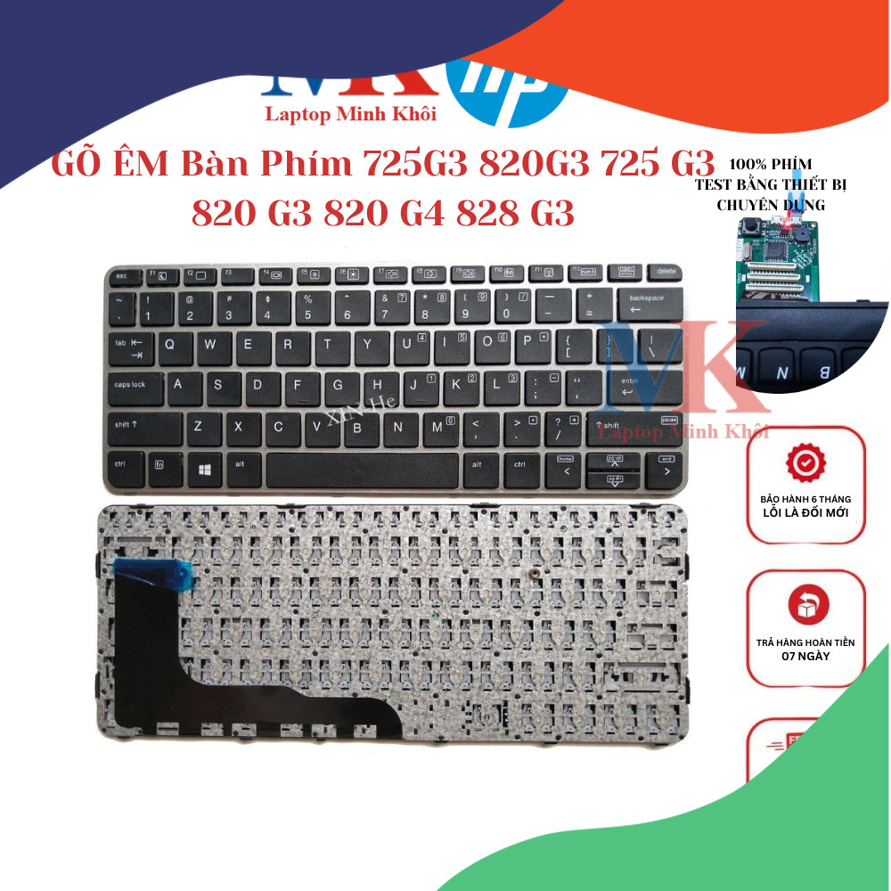 Bàn Phím Laptop HP Elitebook 725G3 820G3 725 G3 820 G3 820 G4 828 G3