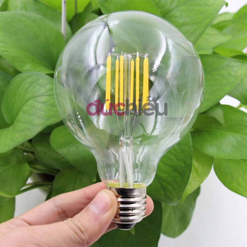 [ Bóng to ] Bóng đèn edison G95 vintage 4w trang trí siêu lung linh – Đức Hiếu Shop