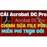 Dịch vụ cài đặt Adobe Acrobat Pro full vĩnh viễn 